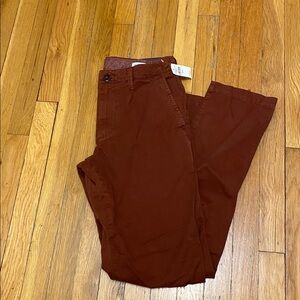 NWT Mens Gap Vintage Slim Khaki 30x32